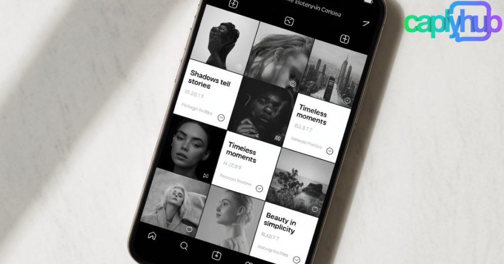 Short Captions for Black and White Pics on Instagram