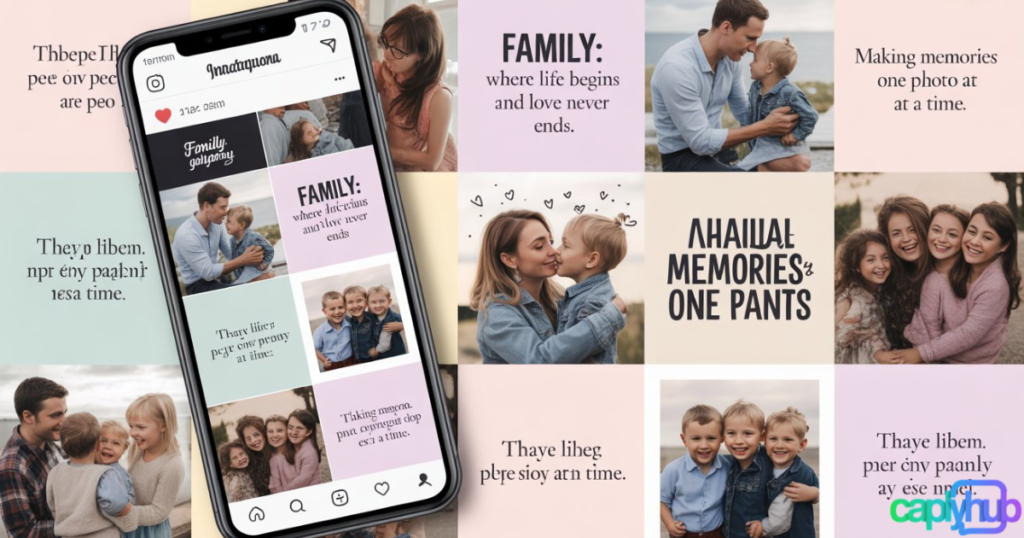 250+ Family Photo Captions for Instagram to Celebrate Love, Bond & Memories