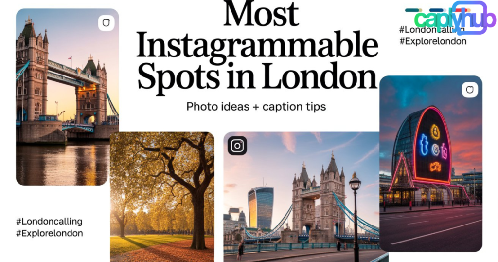 250+ London Instagram Captions & Quotes for Every Iconic Moment