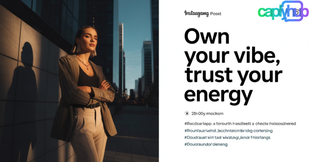 Confident & Baddie Mood Captions